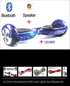 Brand New HoverBoards + Bluetooth Built-in Speakers and Lights