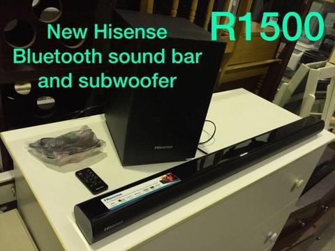 NEW Hisense sound bar