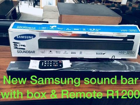 NEW Samsung sound bar
