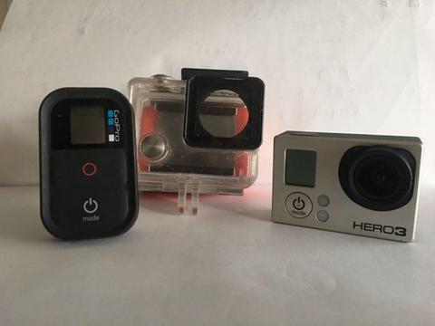 GoPro hero 3 with WiFi remote