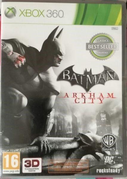 Batman Arkham City Xbox 360 game for sale at just R100