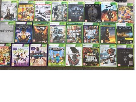 Xbox 360 games for sale - individually priced