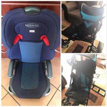 Graco Junior car seat & Bambino Vivo Stroller