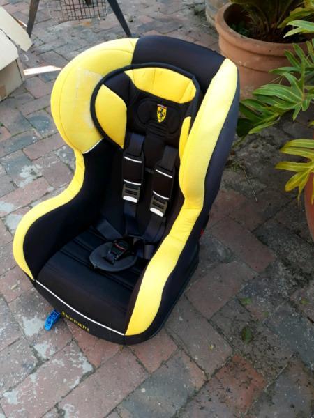 Ferrari car seat