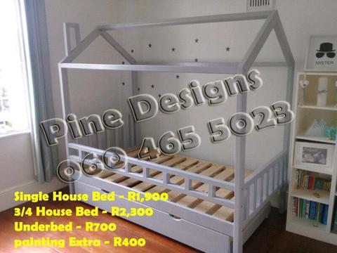 Factory Prices on Solid Pine Toddler beds