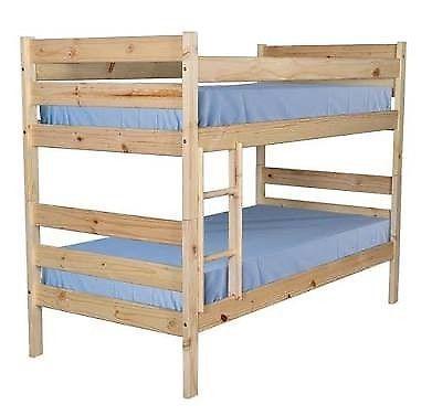 Pine bunk beds