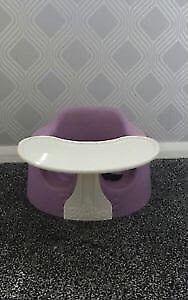 Bumbo seat and tray