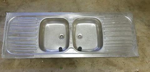 USED Double Kitchen Sink