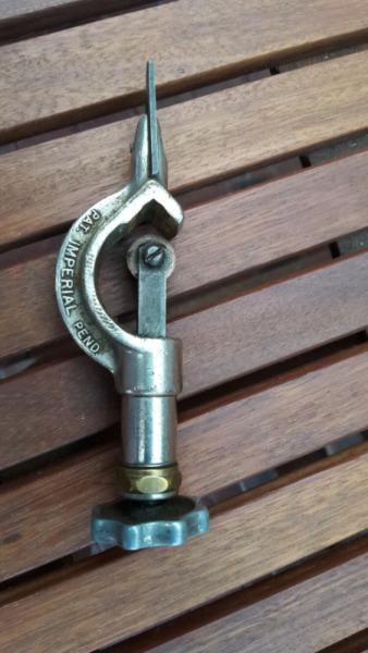 Early 1900's Imperial Chicago Ill. Pipe Cutter, Steel, 94-F Pat. 0-99/