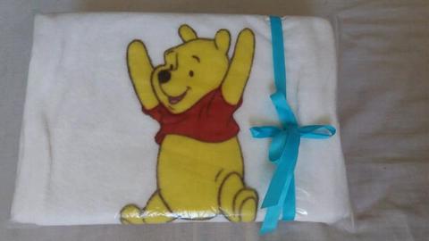 Winnie the pooh fleece blanket