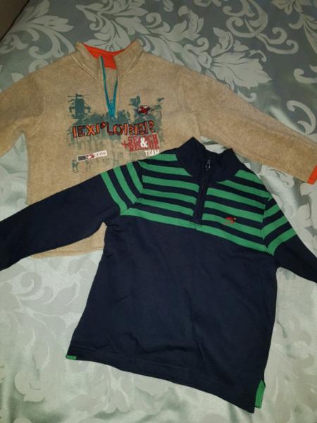 Price Reduced - Boys Age 3-4 - Woollies Winter Tops - R80