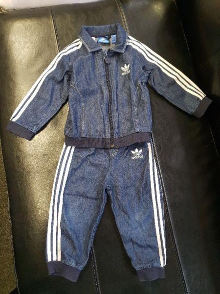 Boys Adidas tracksuit 12 to 18 months
