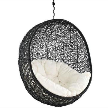 Black Swing Egg Chair