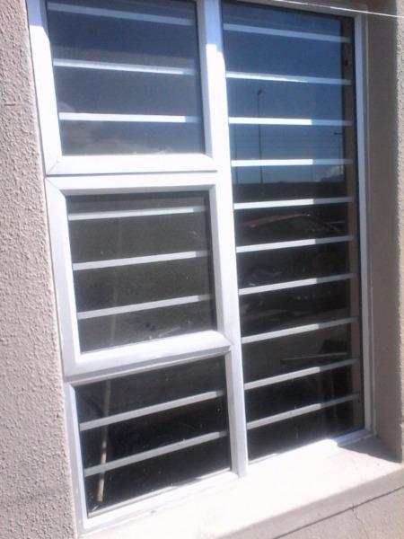 Burglar bars for aluminium windows. 20% discount for July