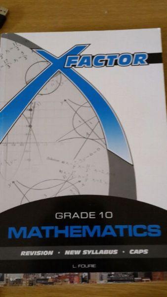 X-Factor Mathematics Gr10S/Guide Caps