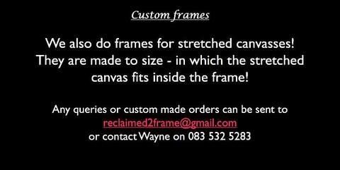Unique Rustic Picture Frames (Homemade in SA)