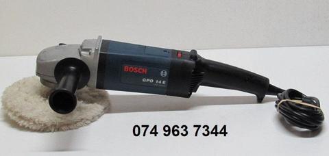 Bosch Professional GPO 14 E Variable Speed Commercial Grade Sander, Polisher, Buffing Machine