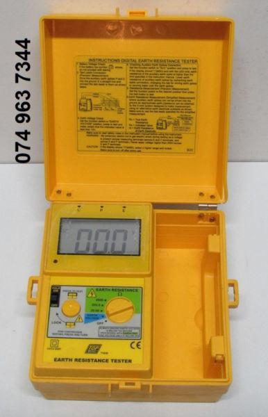 Toptronic T1820 Digital Earth Resistance Tester - Unit Only