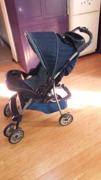 Baby pram. Travel system