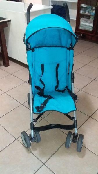 Blue Bambin stroller R500