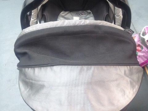 Graco pram plus car seat