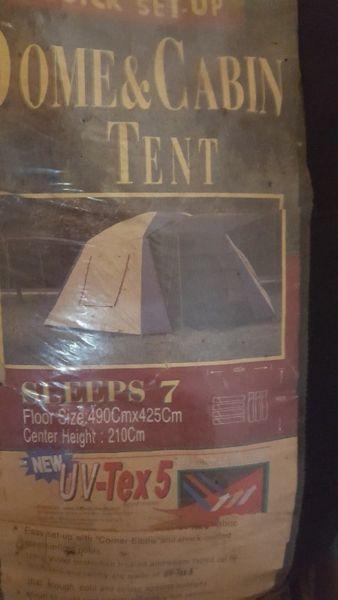 Camp master tent 7 man