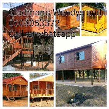 Gladman's Wendys and log homes