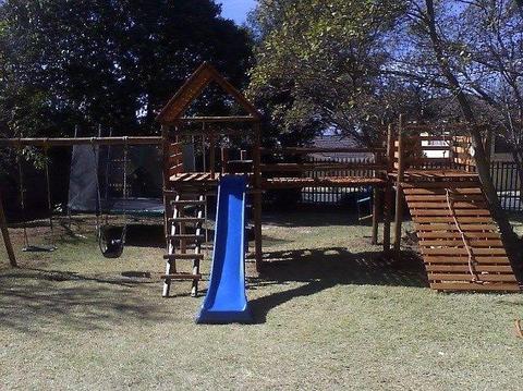 New jungle gym R12000.00 - now R9 990.00 Delivered and installed and GET 2nd roof for Free