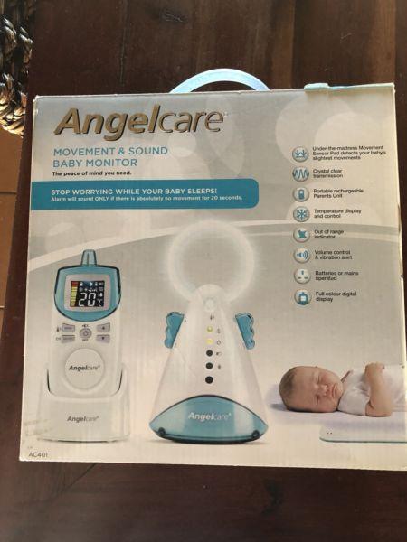 Angel care monitor and sleeping pad