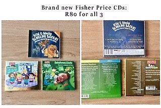 BRAND NEW FISHER PRICE CDS