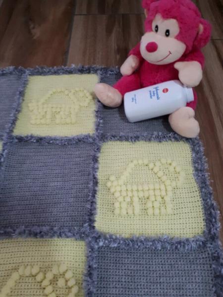 One of a kind baby blanket