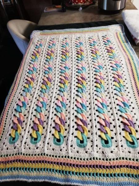 Crochet baby blankets for sale