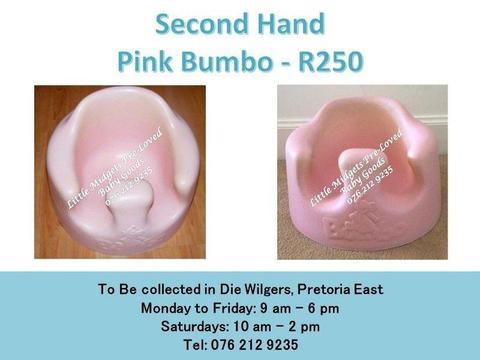 Second Hand Pink Bumbo