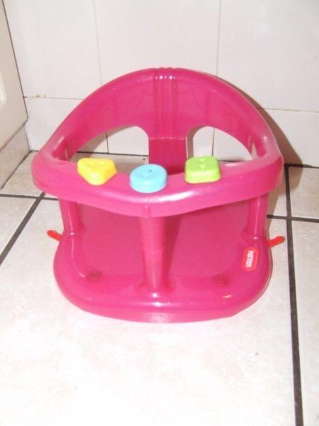 Pink Baby Bath Seat