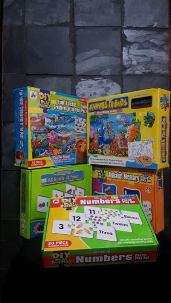 Educational puzzles and board games