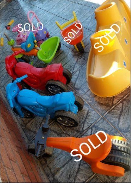 Various toys for sale