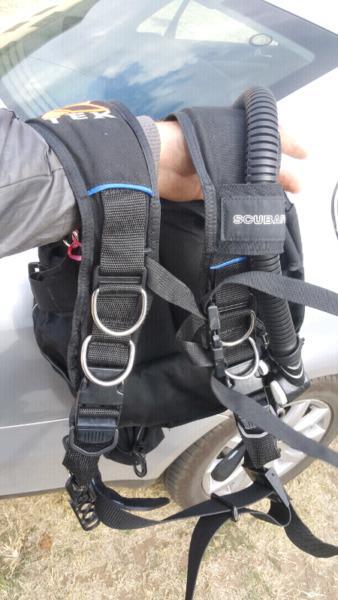 Scubapro bcd for technical diving X- TEK with Rectek bladder