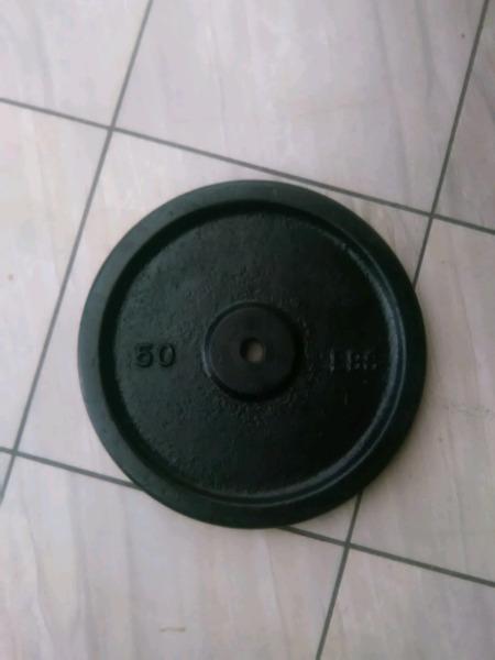 22.50kg Weight Plates at R450 each - Good Condition