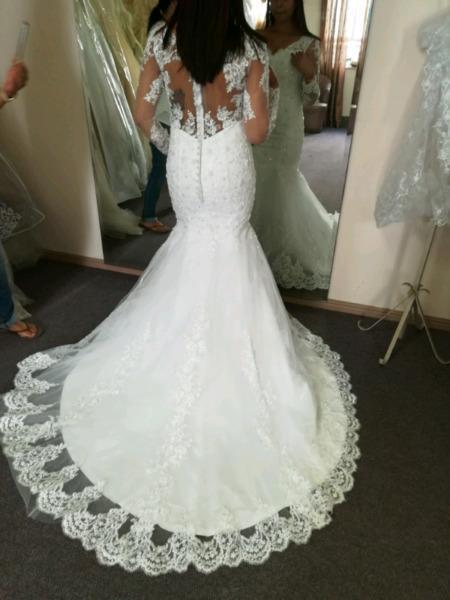 Lace Mermaid gowns for Hire