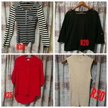 Ladies size 6 and 8 clothes