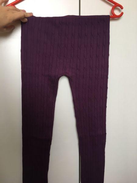 Ladies pants and wooly tights