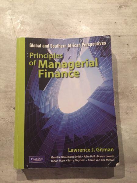 Principles of Managerial Finance: Global and Southern African Perspectives