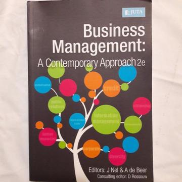 Business Management a Contemporary approach