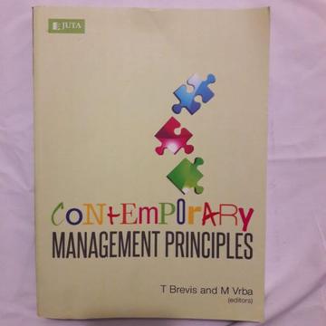 Contemporary Management Principles