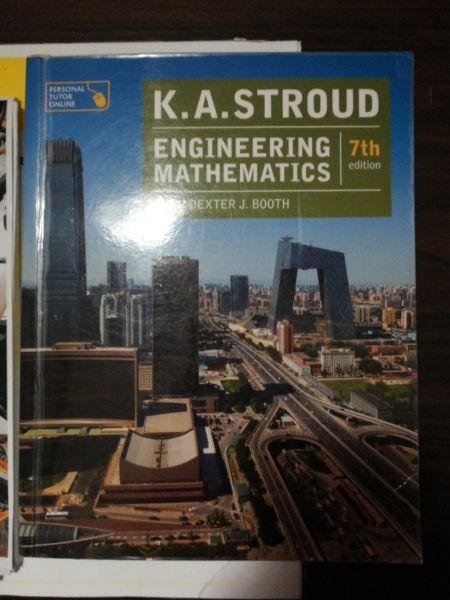 Mathematics engineering textbook by K.A Stroud