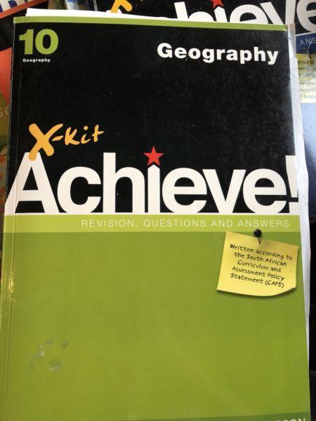 Geography revision textbook