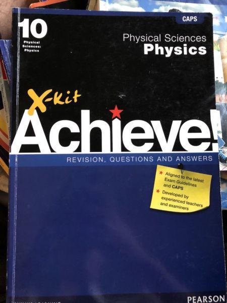 Physical science revision text book