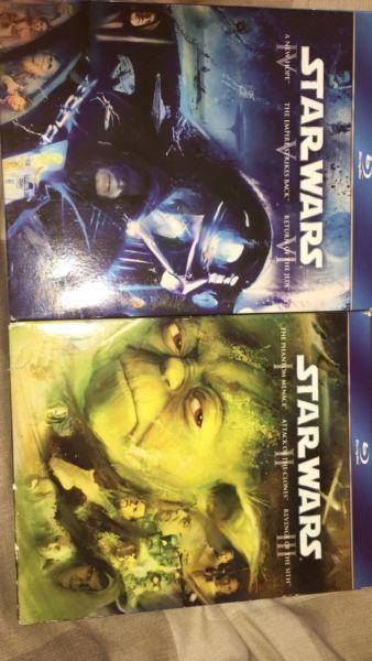 Star Wars blu-ray trilogy box set