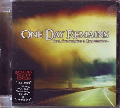 One Day Remains - Sins, Convictions & Confessions (CD) R100 negotiable