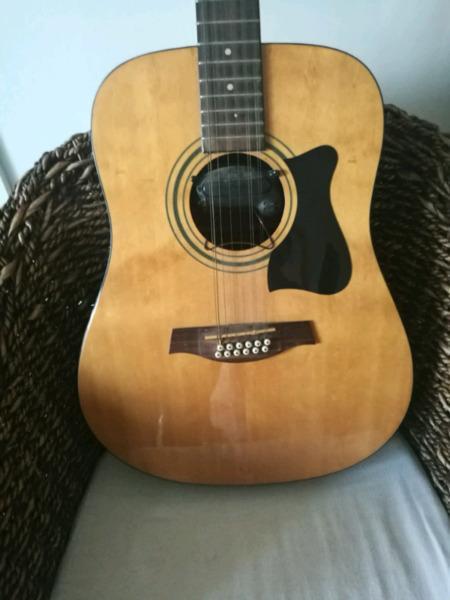 12 string Ibanez acoustic guitar